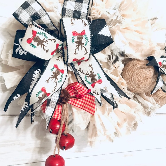 Adorable Rag Wreath - Picture 6 of 8